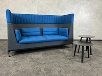 Allermuir haven/ hay - akoestische design sofa met 2 bijzettafels