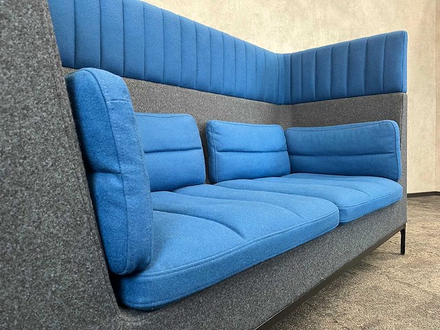 Allermuir haven/ hay - akoestische design sofa met 2 bijzettafels - afbeelding 4 van  6