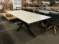 Allesso wit eetkamertafel 200cm - afbeelding 1 van  3