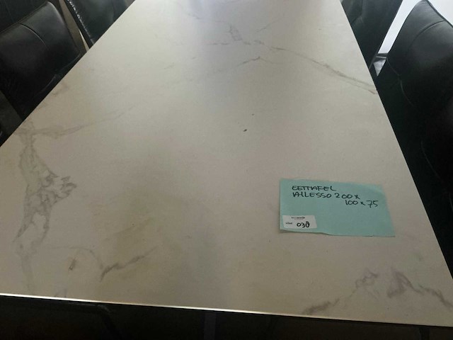 Allesso wit eetkamertafel 200cm - afbeelding 3 van  3