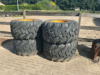 Alliance 620/40r22.5 hydradig / bandengraafmachine banden (4x) - afbeelding 1 van  7
