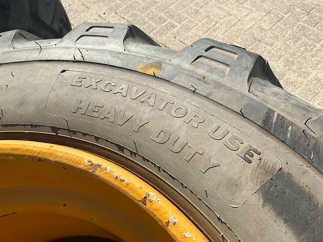 Alliance 620/40r22.5 hydradig / bandengraafmachine banden (4x) - afbeelding 6 van  7