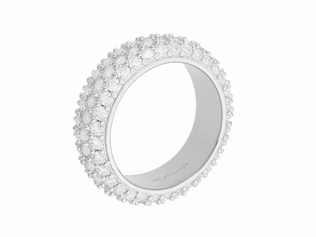 Alliance ring briljant meerdere rijen - afbeelding 5 van  6
