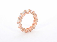 Alliance ring met briljanten - afbeelding 4 van  5