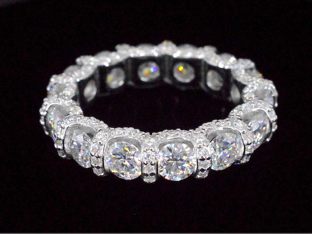 Alliance ring met briljanten - afbeelding 1 van  6