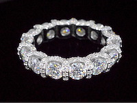 Alliance ring met briljanten - afbeelding 1 van  6