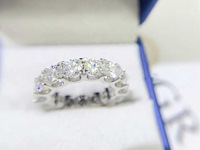Alliance ring met briljanten - afbeelding 4 van  6