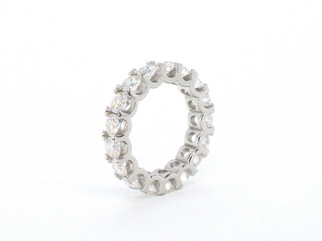 Alliance ring met briljanten - afbeelding 2 van  3