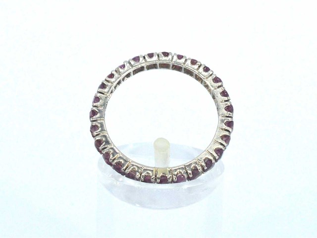 Alliance ring met robijnen - afbeelding 7 van  7