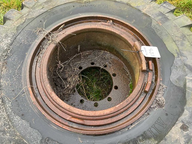 Alliance super grip landbouwband op velg - afbeelding 2 van  4