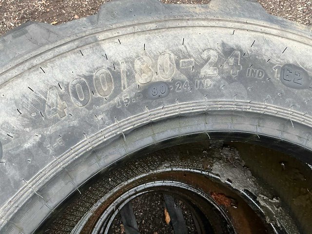 Alliance tough-trac 400/80 r24 band, wiel en velg - afbeelding 4 van  12