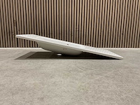 Allibert - 100cm plan polybeton 1v blanc - 821285 - badkamer wastafels 5 stuks - afbeelding 14 van  43