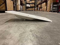 Allibert - 100cm plan polybeton 1v blanc - 821285 - badkamer wastafels 5 stuks - afbeelding 28 van  43