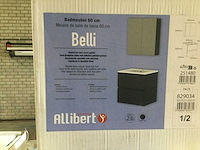 Allibert - belli - badkameronderkast + wastafel (2x) - afbeelding 2 van  5
