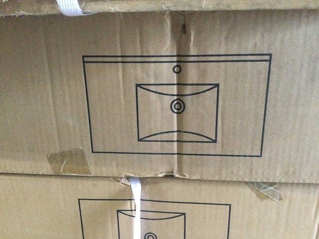 Allibert - belli - badkameronderkast + wastafel (2x) - afbeelding 4 van  5