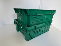 Allibert - krat 60x40x20cm stapelbaar en nestelbaar (100x) - afbeelding 4 van  5