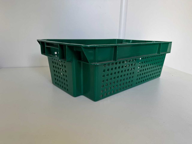Allibert - krat 60x40x20cm stapelbaar en nestelbaar (40x) - afbeelding 1 van  5