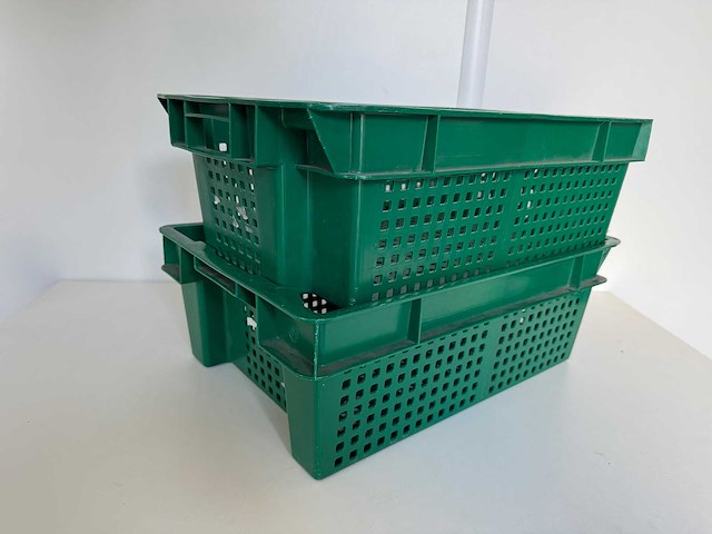 Allibert - krat 60x40x20cm stapelbaar en nestelbaar (50x) - afbeelding 4 van  5