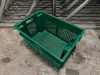 Allibert - krat 60x40x30cm stapelbaar en nestelbaar (250x) - afbeelding 3 van  5