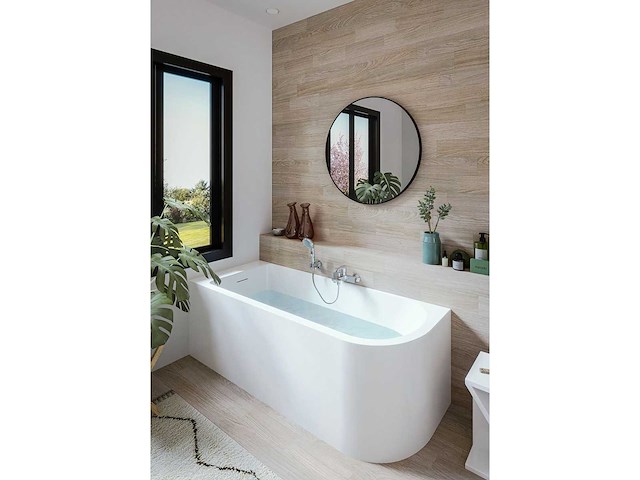 Allibert - serena gauche - vrijstaand bad links 170x75x56 cm - afbeelding 2 van  6