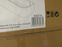 Allibert - serena gauche - vrijstaand bad links 170x75x56 cm - afbeelding 5 van  6