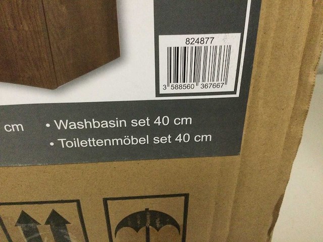 Allibert - toiletmeubel met fontein 40x25x48 cm - afbeelding 4 van  6