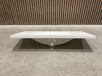 Allibert 100cm plan polybeton 1 vasque blanc 816345 wasbak - afbeelding 15 van  34
