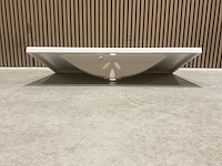 Allibert 100cm plan polybeton 1 vasque blanc 816345 wasbak - afbeelding 17 van  40