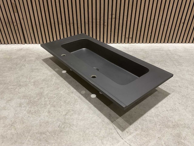 Allibert 101cm plan polybeton 1v 2r 827782 wastafels 6 stuks - afbeelding 14 van  42