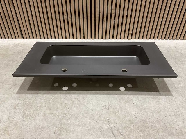 Allibert 101cm plan polybeton 1v 2r 827782 wastafels 6 stuks - afbeelding 15 van  42
