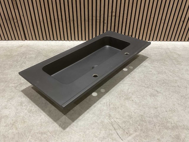 Allibert 101cm plan polybeton 1v 2r 827782 wastafels 6 stuks - afbeelding 16 van  42