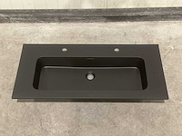 Allibert 101cm plan polybeton 1v 2r 827782 wastafels 6 stuks - afbeelding 20 van  42