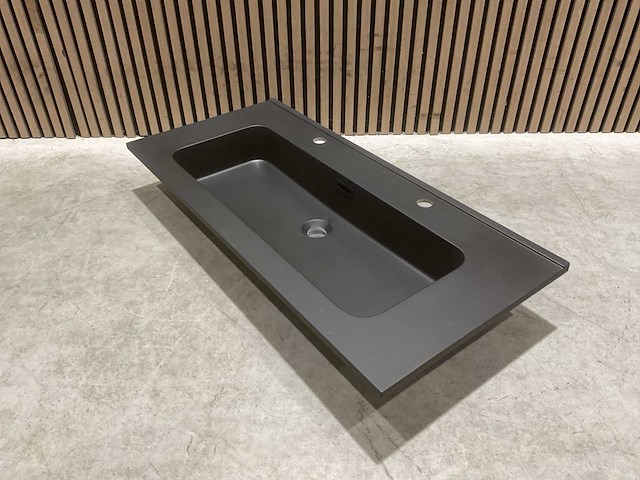Allibert 101cm plan polybeton 1v 2r 827782 wastafels 6 stuks - afbeelding 12 van  42