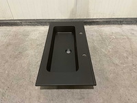 Allibert 101cm plan polybeton 1v 2r 827782 wastafels 6 stuks - afbeelding 27 van  42