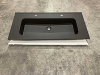 Allibert 101cm plan polybeton 1v 2r 827782 wastafels 6 stuks - afbeelding 23 van  42