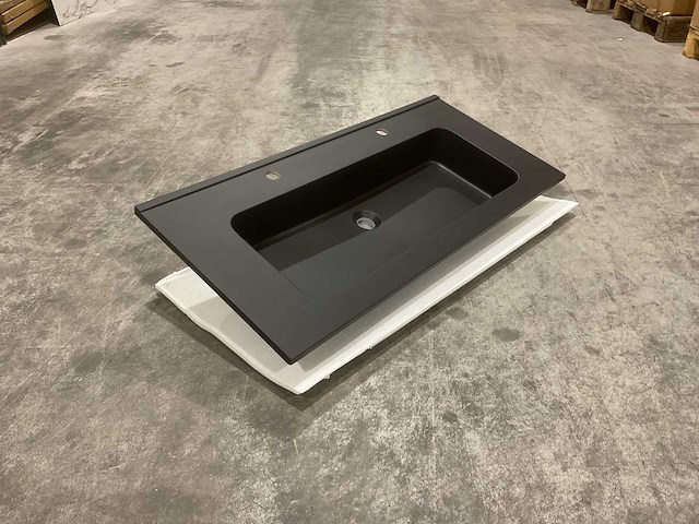 Allibert 101cm plan polybeton 1v 2r 827782 wastafels 6 stuks - afbeelding 38 van  42