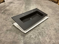Allibert 101cm plan polybeton 1v 2r 827782 wastafels 6 stuks - afbeelding 38 van  42