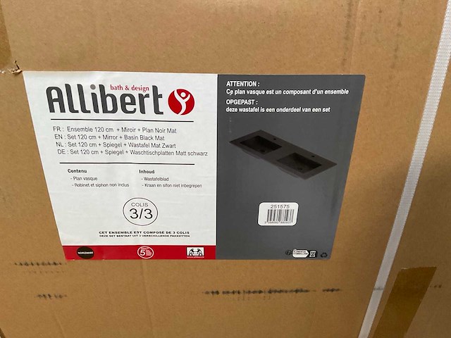 Allibert 120cm wastafel (4x) - afbeelding 7 van  7