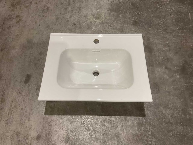 Allibert 61cm kosmik-fascine ceram wbas 60 1b 829159 wasbak - afbeelding 1 van  23