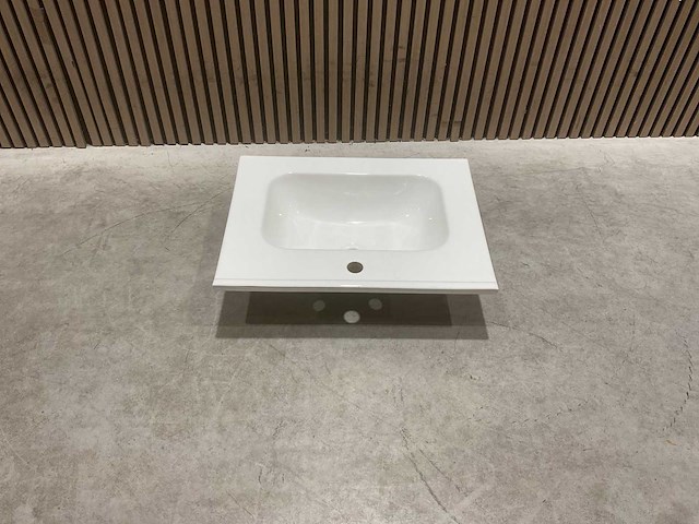 Allibert 61cm kosmik-fascine ceram wbas 60 1b 829159 wasbak - afbeelding 10 van  23