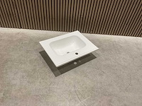 Allibert 61cm kosmik-fascine ceram wbas 60 1b 829159 wasbak - afbeelding 11 van  23