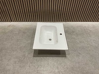 Allibert 61cm kosmik-fascine ceram wbas 60 1b 829159 wasbak - afbeelding 12 van  23