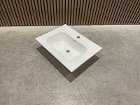 Allibert 61cm kosmik-fascine ceram wbas 60 1b 829159 wasbak - afbeelding 13 van  23
