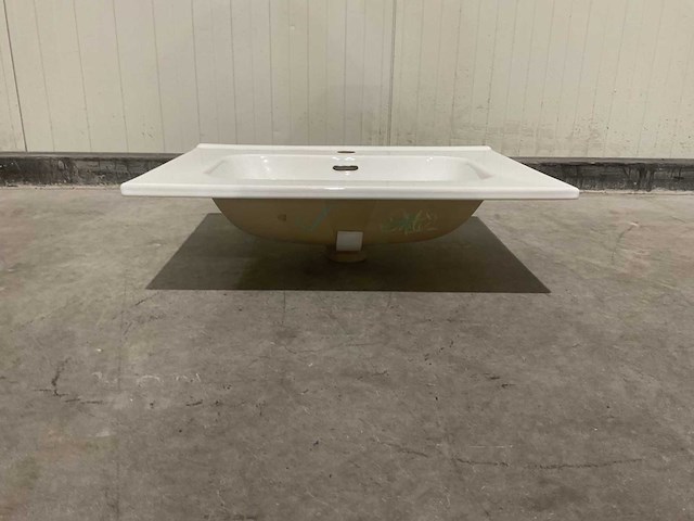Allibert 61cm kosmik-fascine ceram wbas 60 1b 829159 wasbak - afbeelding 16 van  23