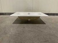 Allibert 61cm kosmik-fascine ceram wbas 60 1b 829159 wasbak - afbeelding 16 van  23