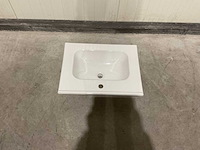 Allibert 61cm kosmik-fascine ceram wbas 60 1b 829159 wasbak - afbeelding 20 van  23