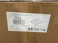 Allibert 61cm kosmik-fascine ceram wbas 60 1b 829159 wasbak - afbeelding 6 van  34