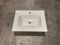 Allibert 61cm kosmik-fascine ceram wbas 60 1b 829159 wasbak - afbeelding 1 van  34