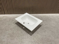 Allibert 61cm kosmik-fascine ceram wbas 60 1b 829159 wasbak - afbeelding 12 van  34