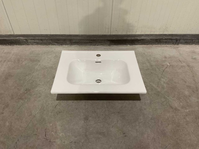 Allibert 61cm kosmik-fascine ceram wbas 60 1b 829159 wasbak - afbeelding 17 van  34